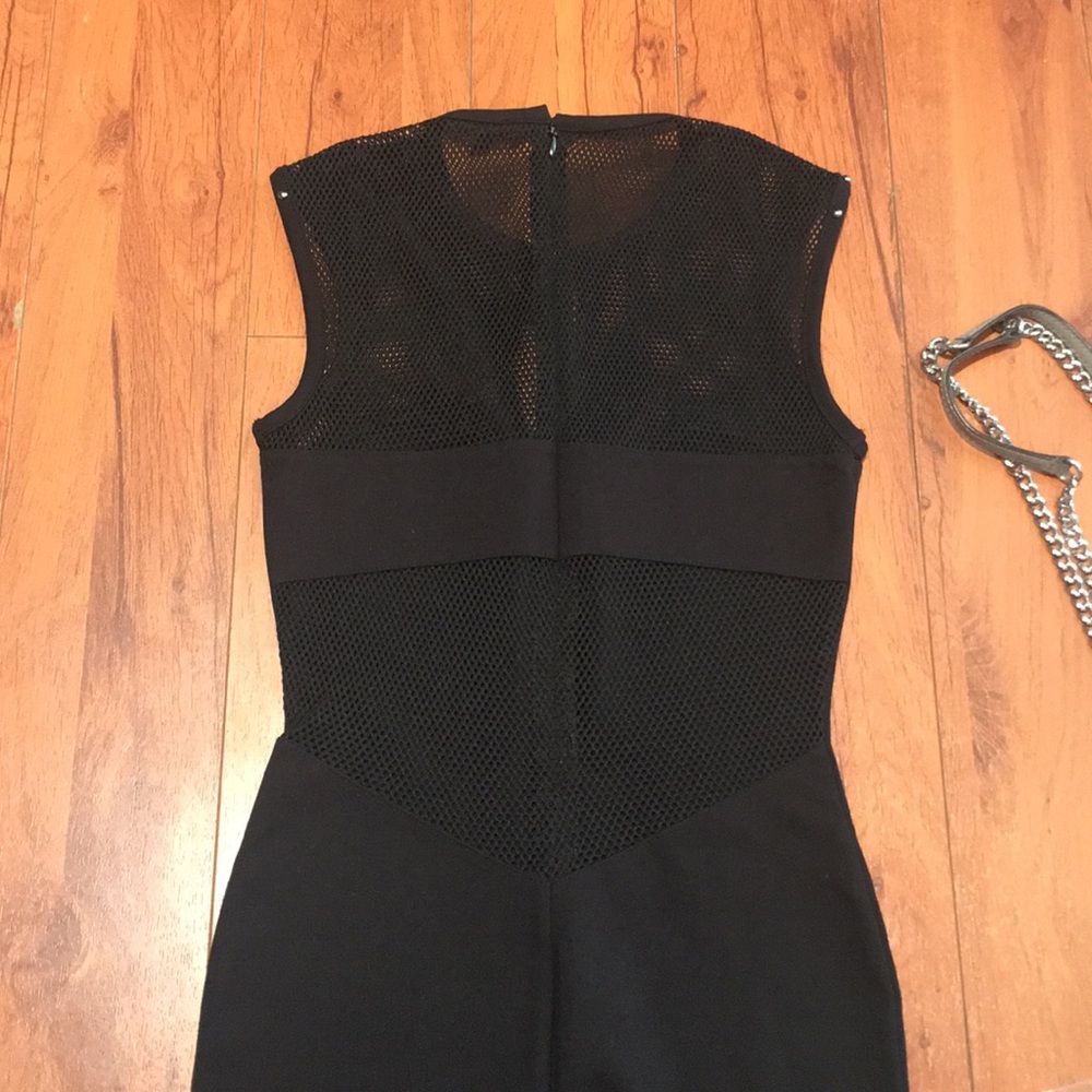 Guess Black Mesh cocktail dress - Picture 4 of 7